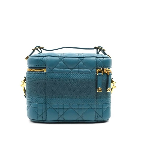 SMALL DIORTRAVEL VANITY CASE Deep Ocean - Picture 2 of 9
